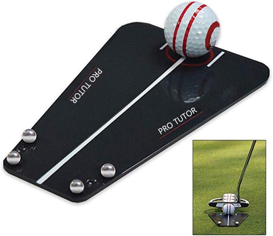 Yunn Golf Training Aid Golf Putting Mirror Training Alignment Golf Alignment Tools Golf Training Accessories Right-Handed Golfers