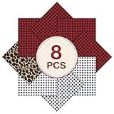 Buffalo Plaid HTV Heat Transfer Vinyl: 8 Pack 12