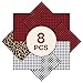 Buffalo Plaid HTV Heat Transfer Vinyl: 8 Pack 12