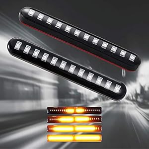 evermotor 2 × 12 V 12 LED motorfiets decoratieve lamp voor scooter ATV scooter off-road voertuig barnsteen lichtstrip