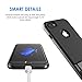 JETech Slim Fit Case for iPhone SE 2nd Generation, iPhone 8 and iPhone 7, 2-Layer Protective Cover, Thin, Carbon Fiber, Grey