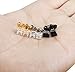 FIBO STEEL 3 Pairs Stainless Steel Studs Earrings for Men Women Cubic Zirconia Inlaid,5mm Available