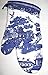 Blue Willow Quilted Oven Mitt and Potholder and Bookmark 3 Piece Kay Dee Bundle