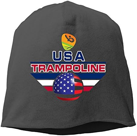 2016 Rio Usa Trampoline Games Team Beanie Cap Black