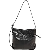 AGDHERSNVX Leather Shoulder Handbags for Women Bucket Bag Stylish Hobo Crossbody Bags Vintage Top Handle Purse