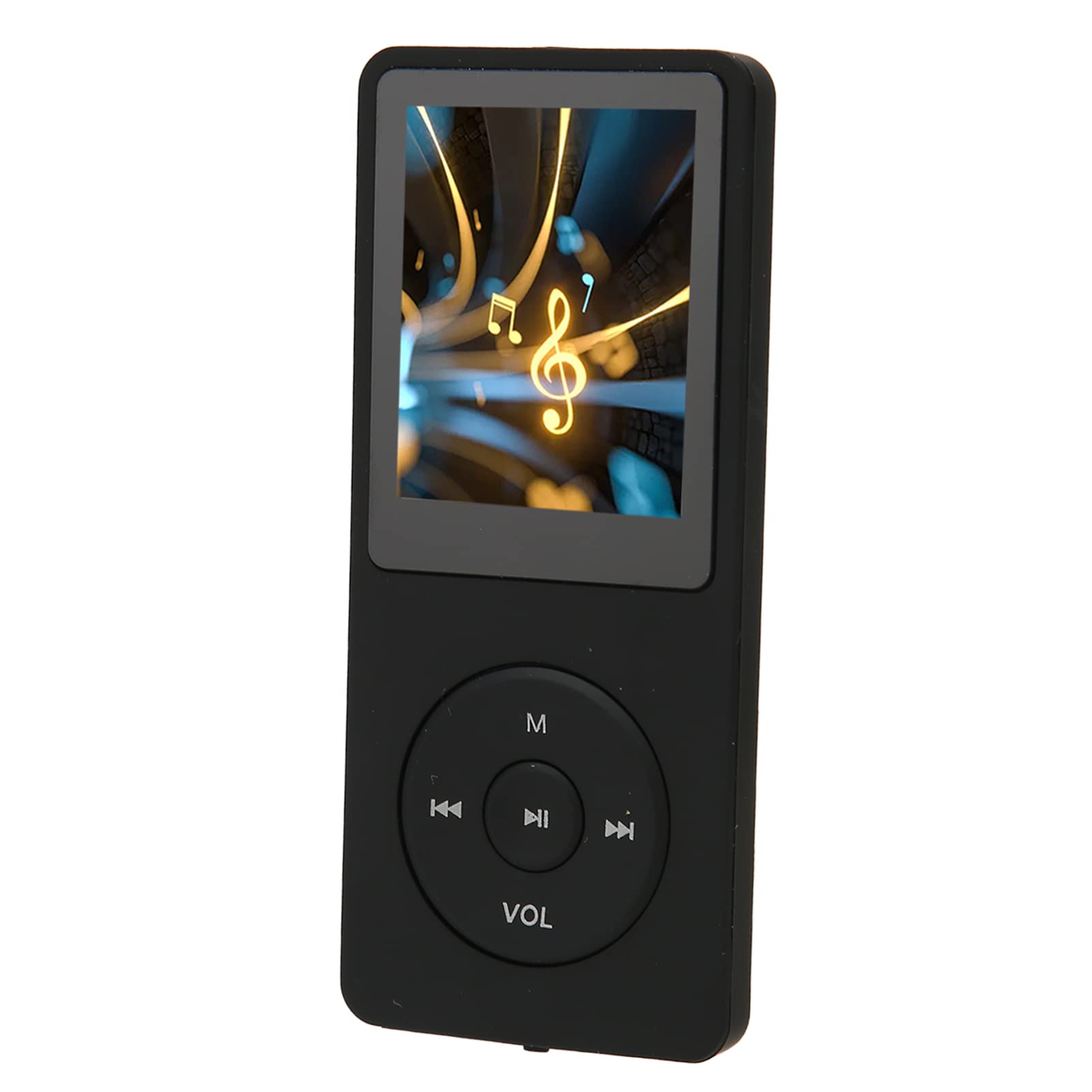 MP3 Player with FM Radio and Voice Recorder,8GB MP4 Player Support Up to 64GB,30 Hours Playback Multi Function Sports MP3 Music Player for Sport, Running (Black)