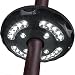 AMIR (Upgraded Version) Patio Umbrella Light, Cordless 24 LED Night Lights, 12,000 lux Umbrella LED Light, Battery Operated Umbrella Pole Light for Umbrellas, Camping Tents or Outdoor Use (Black) primary