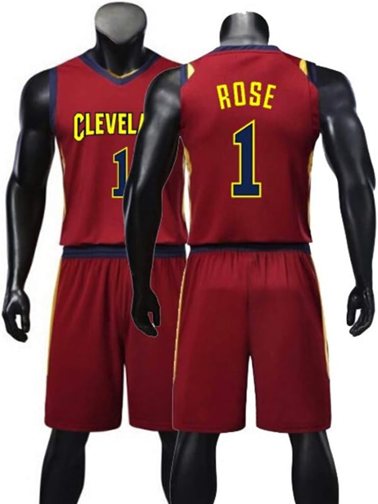 Children's basketball shirt, Kevin Love No. 0 Jersey, Derrick Rose No. 1 Sports shirt, Essentials for basketball lovers