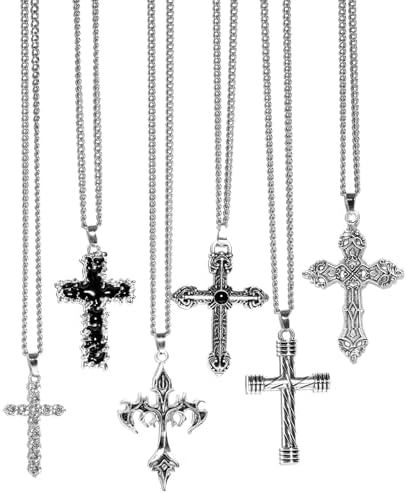 LIRUNQIN Y2k Necklaces Coquette Jewelry Indie Jewelry Cross