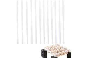 KEKAFU 10Pcs Ceramic Jewelry Porcelain Bead Pendant Hanging Burning Bracket Kiln Holder Tool High Temperature Tungsten Wire Hanging Burning Rod