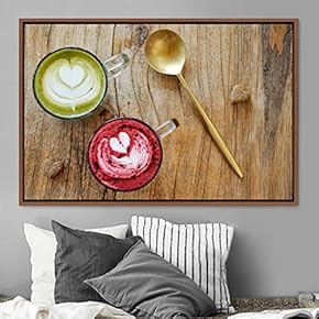 signwin Framed Canvas Wall Art Coffee in The...