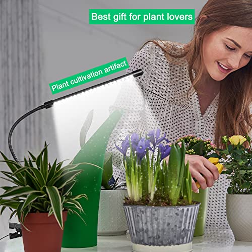 Grow Lights for Indoor Plants Growing, 6500K White LED Grow Light Lamp