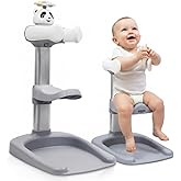 Baby Shower Stand with Built-in Seat and Bath Toy | Baby Bath Stand Height-Adjustable Washing Stand for Toddlers | Soporte pa