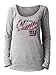 NFL New York Giants Women's Short Sleeve Jersey with Contrast Sleeves, Medium, Silver