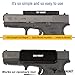 Gun Magnet Mount for Revolver–9mm Magazine Holster for Car, Truck, Pistol & Home Use –Concealed Firearm Grip Mount with Scratch Proof Rubber Coating for Handguns, Clip, Shotguns, Ruger 43lb Rated