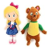 New - Set of 2: Disney Goldie and Bear Mini Plush - Goldie and Bear Bundle