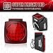 SUZCO 18Pcs Submersible Led Boat Trailer Tail Guide Lights Break Breakaway Kit 12V, Trail/Brake/Turn/Stop/Signal Light - DOT Compliant (Pack of 18)