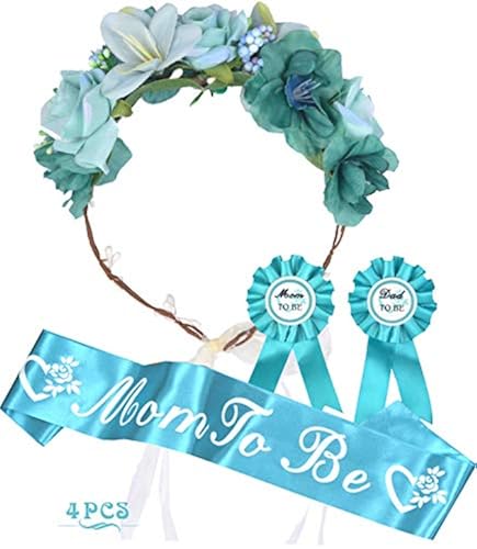 Baby Shower Decoration for Boy, Mother To Be Flower Crown, Mommy
