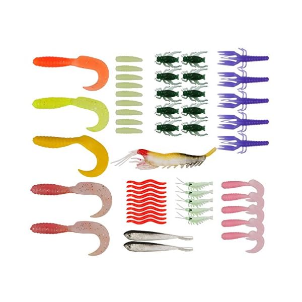 Goture-Fishing-Lures-Set-Including-Soft-Hard-Fishing-Lures-Topwater-Baits-Minnow-Popper-Jig-Heads-Swivels-and-Other-Fishing-Gear-Tools-with-Fishing-Tackle-Box-for-Saltwater-and-Freshwater