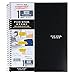 Five Star Spiral Notebooks, 1 Subject, Graph Ruled Paper, 100 Sheets, 11