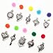 Dandan DIY 10pcs Assorted Styles Bird Brass Cage Owl Heart Landmine Tree Diffuser Locket Perfume Essential Oil Aromatherapy Diffuser Charms Pendant Craft Diffusion Ball (Assorted Styles 2)