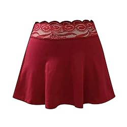 Women's Sexy See Through Sheer Micro Mini Skirt