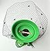 Coolwife Fascinator Hats Pillbox Hat British Bowler Hat Flower Veil Wedding Hat Tea Party Hat (B Green)