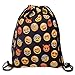 18''X13.75'' Emoji Sackpack,Team Training Gymsack Drawstring Backpack Sack Bag for Girls Soft Polyester Gym Sackpack Drawstring bag Sport Bag for Teens Emoji Stuff