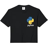Python Programmer T-Shirt Computer Developers tee Comfort Colors Crop Top