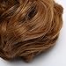 Scrunchy Updo Wavy Straight Hair Bun Clip Messy Donut Chignons Synthetic Hairpiece Hair Extension (dark blonde-thicker)thumb 4