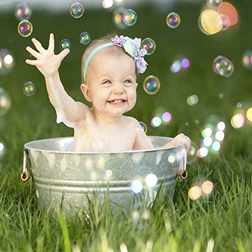 Toysery Panda Shaped Light Up Bubble Blower for Toddlers, Adorable