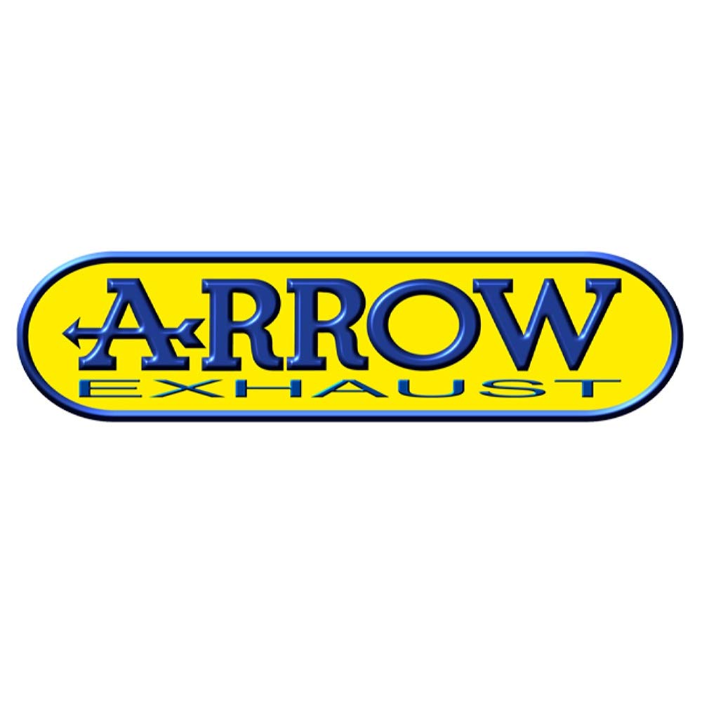 ARROW YAMAHA MT-09 '13/17 NICHROM DARK PRO-RACE SILENCER WITH WELDED LINK PIPE FOR ARROW COLLECTORS 