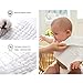 CNMB Baby Washcloths Organic Cotton- Natural Reusable Baby Wipes - Soft Newborn Baby Face Towel and Wash Cloth for Sensitive Skin,12x12 inches,6 Packs