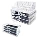 Ikee Design® Acrylic Jewelry & Cosmetic Storage Display Boxes 3 Pieces Set.