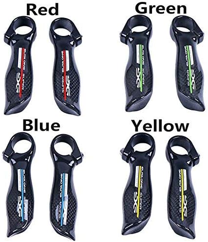 Yareta 2Pcs Carbon Fiber Mountain Bike Cycling Handlebar Bar End Security Grips 22.2MM