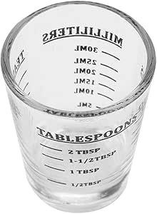 Tazas de medir - 1 PC de Oz/Ml/Cucharadita/Cucharada 4 escalas Taza de