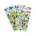 Butterfly Stickers 4 Sheets with Multi Color Butterflies Ladybug Beetle Bee and Flower Decals Stickers for Kids Scarpbooking Crafts - 120 Stickers