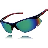 GoLight Polarized Sports Sunglasses for Men & Women – UV400, Anti-Glare, Lightweight Frame,Metal Hinges – for Running,Driving