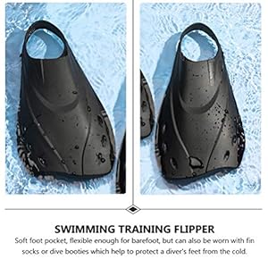Schnorchelmasken 51HLrLlIWDL. SS300 taucherflossen herren, schnorcheln zubehör, Schnorcheln Accessories. Gute Qualität. Nicht leicht zu verformen, lange Lebensdauer unterstützen.
Kompakte Größe, tragbar und leicht, leicht zu transportieren.
Weiche Fußtasche, flexibel genug für Barfuß, kann aber auch mit Flossensocken oder Tauchstiefeln getragen werden, um die Füße eines Tauchers vor Kälte zu schützen.