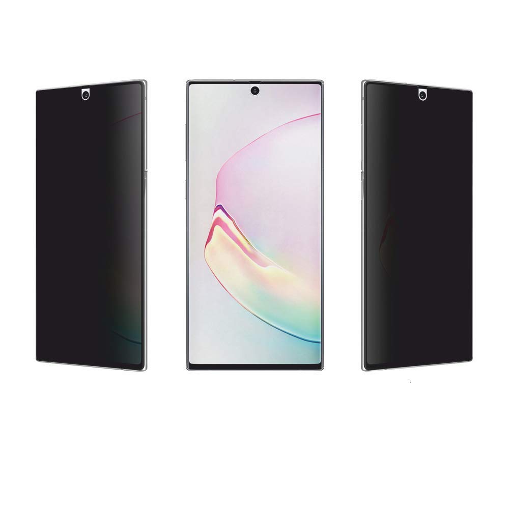 Arrivly Privacy Screen Protector for Samsung S21 Ultra [Anti-Spy] Anti-Peeping Bubble-Free Fingerprint Support Dsiplay Cover Flexible TPU Film [Not Tempered Glass] (Galalxy S21 Ultra)