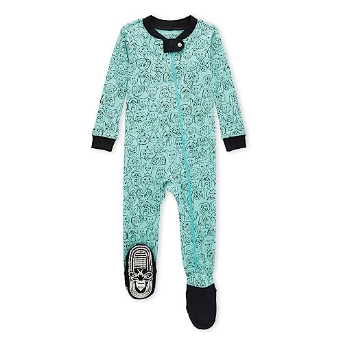 Burt's Bees Baby Baby Boys' Sleeper PJs, 100% Organic Cotton, One-Piece  Footie, Zip Up Jumpsuit, Snug Fit Paja - Main Image