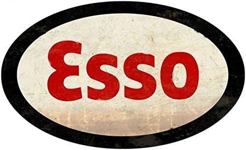 Vintage Esso Oval Sign
