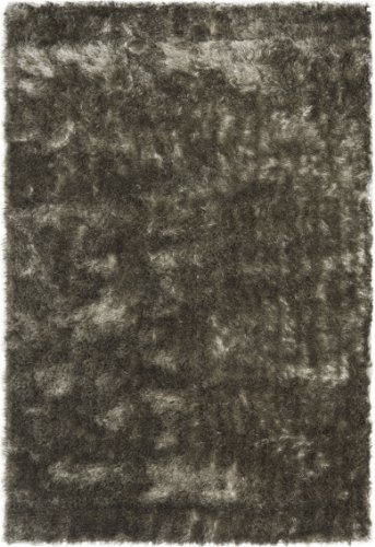 Safavieh Paris Shag Collection SG511-7575 Silver Polyester Area Rug (2' x 3')