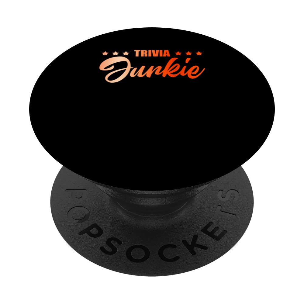 Trivia Junkie | Pub Quiz Game | Trivia Night PopSockets Swappable PopGrip