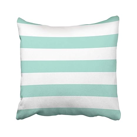 Amazon Com Rdsfhsp Seafoam Green And White Bold Stripes