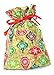 Gift Mate 58-Piece Drawstring Gift Bag Set Holiday Design