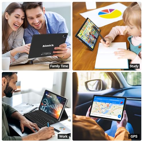 Android 13 Tablet 2025 Latest 10 inch Octa-Core Tableta, 128GB ROM+16GB RAM (8+8 Virtual)+1TB Expand, 5G WiFi Tablets with 13MP+8MP Camera, 8000 mAh Battery, 2 in 1 Tablet with Keyboard, Mouse, Case
