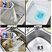 Powerful Sink and Drain Cleaner Chemical Powder Agent for Kitchen Toilet Pipe Dredging (White, 110G)
