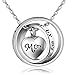 Locket Ashes urn necklace for mom&dad&Grandpa&grandma&uncle&aunt no longer by my side forever in my heart memorial keepsake jewelry