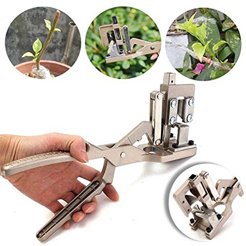 Migiwata Professional Pruning Shears Grafting Cutting Tool with Full Metal Body and a SKS7 Sharp V-Type Blade to Cut Grafting Stocks from 5mm up to 20mm in Diameter for Garden Fruit Trees - Thumbnail 5